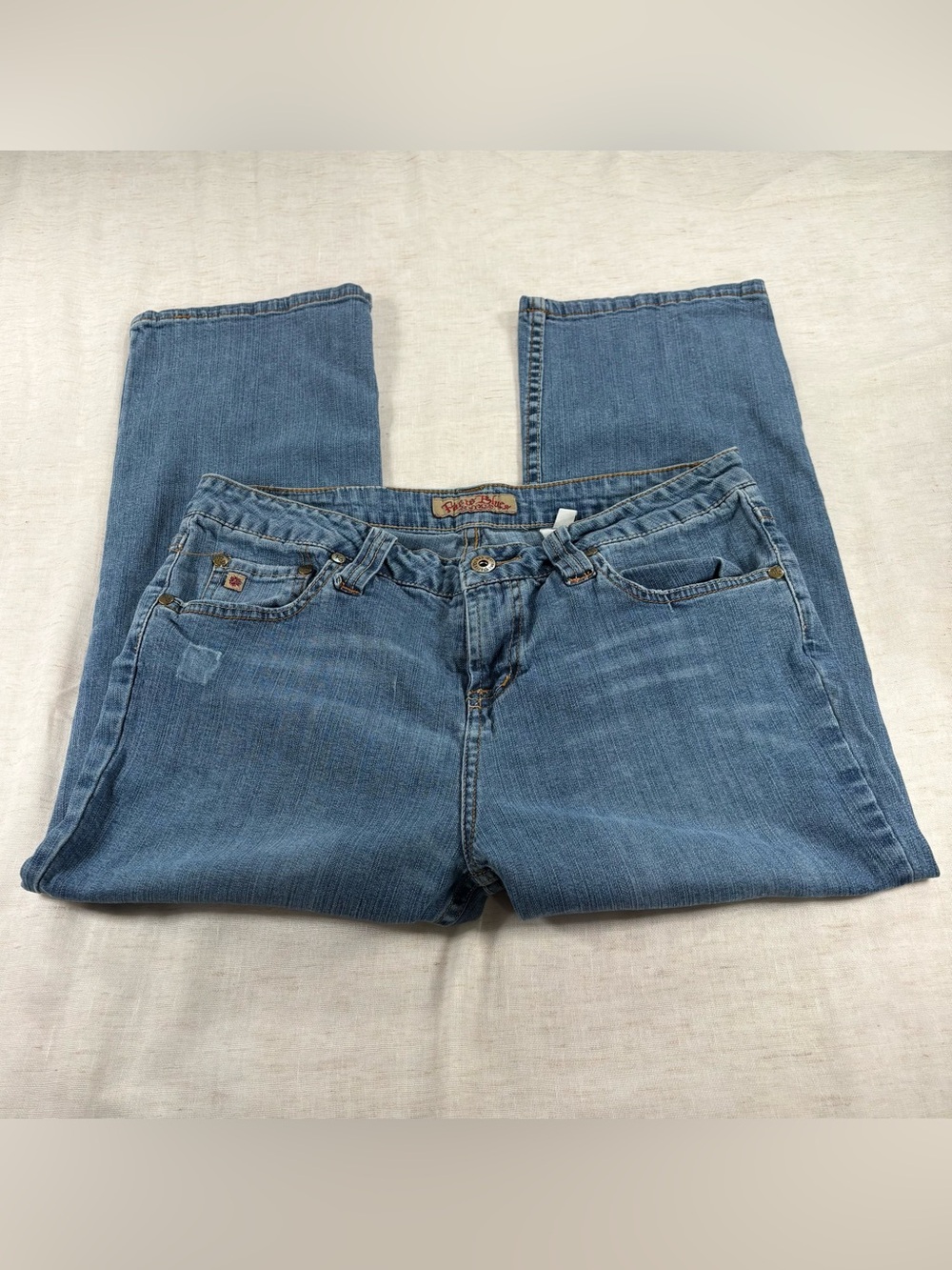 Paris Blues Vintage Blue Straight-Leg Capri Jeans